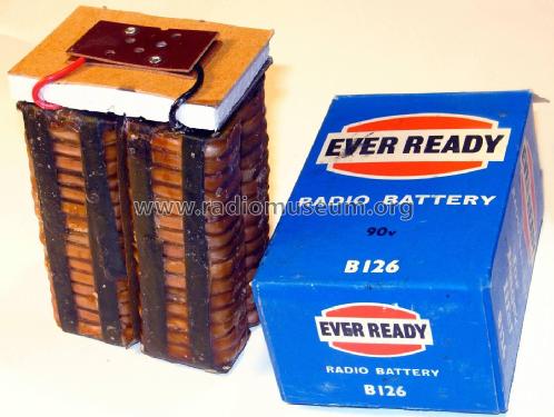 Radio Battery B126; Ever Ready Co. GB (ID = 2047827) Fuente-Al