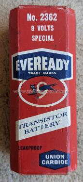9 Volt Battery 2362; Ever-Ready/Eveready (ID = 2890288) Power-S