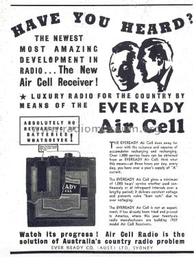 Eveready Air-Cell S2600; Ever-Ready/Eveready (ID = 2425047) Power-S