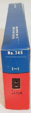 Eveready No. 745, 1½ Volt; Ever-Ready/Eveready (ID = 2383696) Power-S