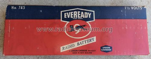 Eveready No. 745, 1½ Volt; Ever-Ready/Eveready (ID = 2890278) Strom-V