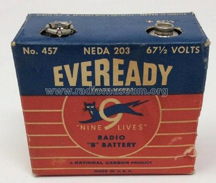 Mini-Max B Battery 457 Neda 203 ; Eveready Ever Ready, (ID = 2439781) Strom-V