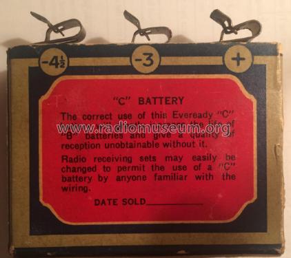 Radio 'C' Battery 771 ; Eveready Ever Ready, (ID = 2520234) Power-S