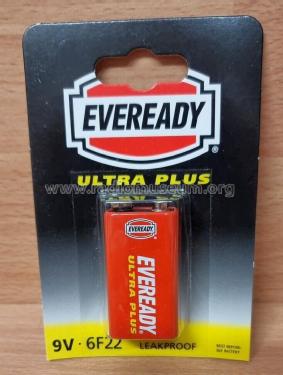 Ultra Plus 9V-6F22; Eveready Ever Ready, (ID = 2955036) Fuente-Al