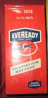 2 x 7½ Volts - Transistor Battery 2510; Eveready Ever Ready, (ID = 1839032) Power-S