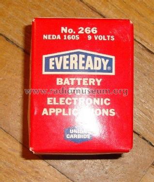 9V Battery Neda 1605 No.266; Eveready Ever Ready, (ID = 1466275) Power-S