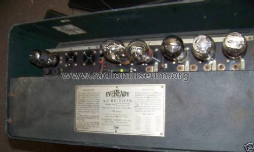 Eveready A-C Receiver Model 2; Eveready Ever Ready, (ID = 473859) Radio