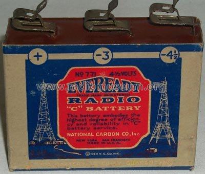 'C' Battery 771; Eveready Ever Ready, (ID = 614425) Strom-V