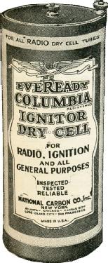 Columbia Ignitor Dry Cell ; Eveready Ever Ready, (ID = 742923) A-courant