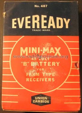 Mini-Max B 487; Eveready Ever Ready, (ID = 1610208) Power-S