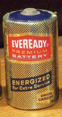 Premium Battery - Energized For Extra Service - Size D D99; Eveready Ever Ready, (ID = 1736677) Power-S