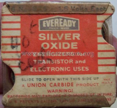 Silver Oxide - Energizers for Transistor and Electronic Uses - 1,5 Volts No. 376; Eveready Ever Ready, (ID = 1743549) Power-S