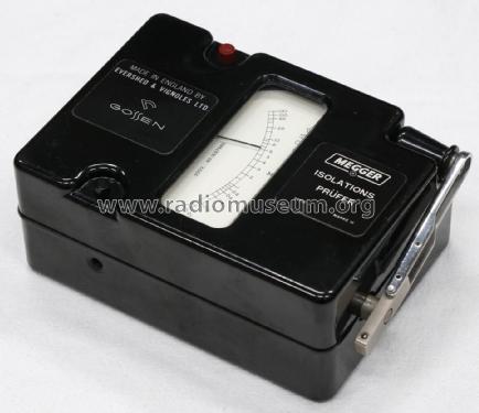 Megger Insulation & Continuity Tester - Isolations Prüfer Serie 3 Mark III; Evershed & Vignoles (ID = 2066465) Equipment