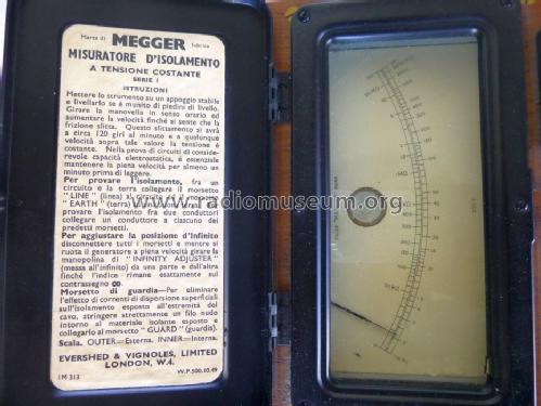 Megger Series 1 ; Evershed & Vignoles (ID = 1463000) Ausrüstung