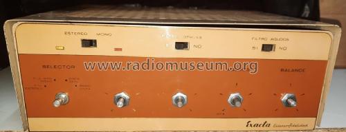 Amplificador - Stereophonic High Fidelity Amplifier E.F. 80; Exacta, Legrain (ID = 2680558) Ampl/Mixer
