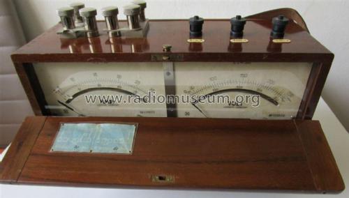 Ampere - und Voltmeter 30 A, 50 A / 250 V, 500 V; Excelsiorwerk; (ID = 2032249) Equipment