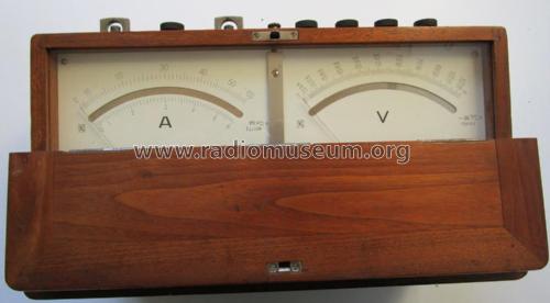 Doppelmessgerät Amperemeter u. Voltmeter 6 / 60 A und 125 / 250 / 500 V; Excelsiorwerk; (ID = 2060579) Equipment