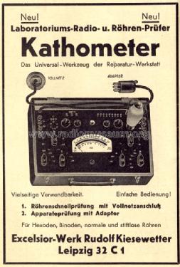 Kathometer ; Excelsiorwerk; (ID = 1271481) Ausrüstung