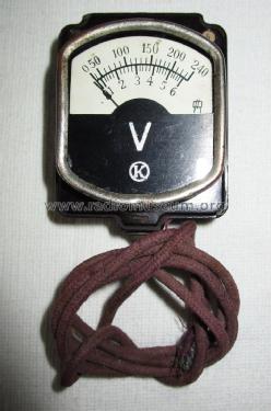 Taschenvoltmeter 6/240 V ; Excelsiorwerk; (ID = 2379956) Equipment