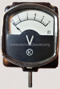 Taschenvoltmeter 6 V 3211; Excelsiorwerk; (ID = 2559418) Equipment