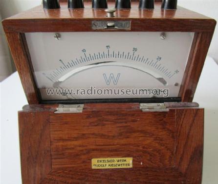 Wattmeter 15 / 30 / 60 V; 5 A; Excelsiorwerk; (ID = 2105627) Equipment