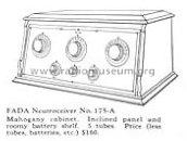 175A Neutroceiver; Fada Radio & (ID = 248465) Radio