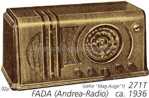 271-T ; Fada Radio & (ID = 1597) Radio