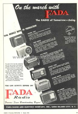 605W ; Fada Radio & (ID = 1067279) Radio