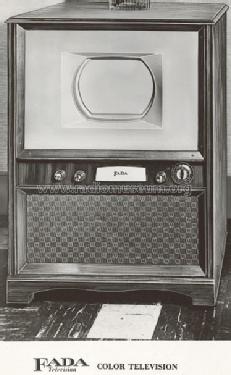 Color Television ; Fada Radio & (ID = 642725) Television