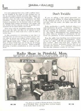 Cone Loudspeaker ; Fada Radio & (ID = 1116240) Speaker-P