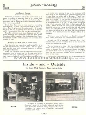 February 1927 FADA-SALES Radio Magazine ; Fada Radio & (ID = 1116199) Paper