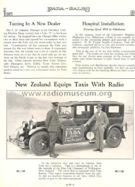 February 1927 FADA-SALES Radio Magazine ; Fada Radio & (ID = 1116210) Paper