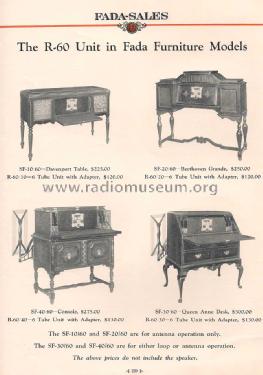 January 1927 FADA-SALES Radio Magazine ; Fada Radio & (ID = 1113525) Paper