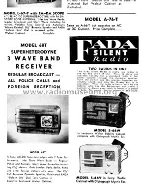 S-46W ; Fada Radio & (ID = 1382829) Radio