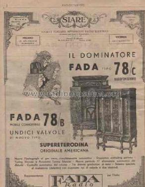 78B; Fada Radio, Società (ID = 1117423) Radio