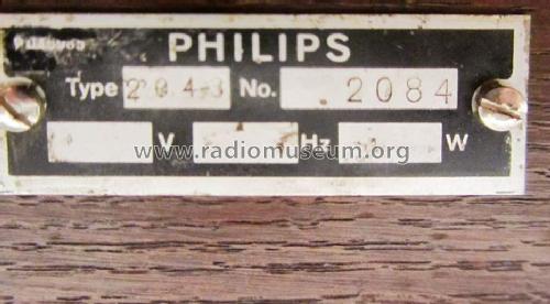 Fälschung, Fake Philips Detektor m.Röhre; Faelschung, fake, (ID = 1606401) Radio