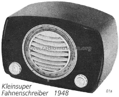 Kleinsuper ; Fahnenschreiber & (ID = 1599) Radio