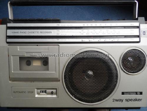 4 Band Radio Cassette Recorder CR-360; Transylvania Asahi (ID = 1776323) Radio