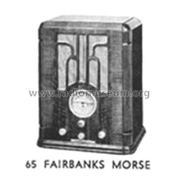 65 ; Fairbanks, Morse & (ID = 1144123) Radio