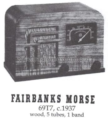69T7 Ch= 69; Fairbanks, Morse & (ID = 1414542) Radio