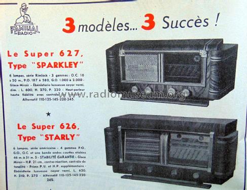 Starly 626; Familial Radio, G. (ID = 1895224) Radio