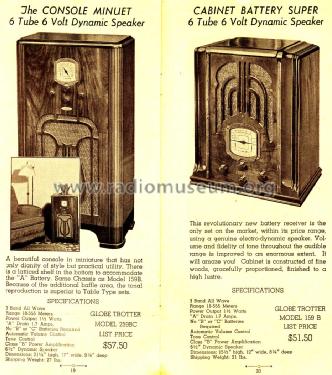 159B Globe Trotter; Fansteel Products (ID = 1656581) Radio