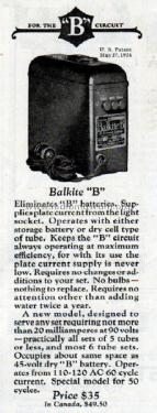 Balkite 'B' Supply BW; Fansteel Products (ID = 2030097) Power-S
