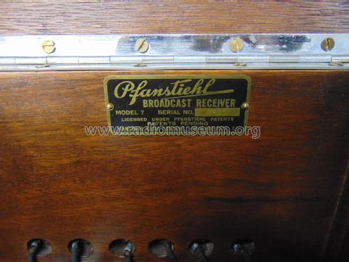 Overtone 7; Fansteel Products (ID = 3009506) Radio