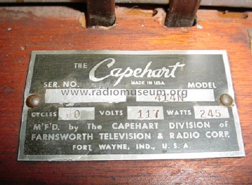 414N1 Chippendale ; Farnsworth (ID = 1584815) Radio