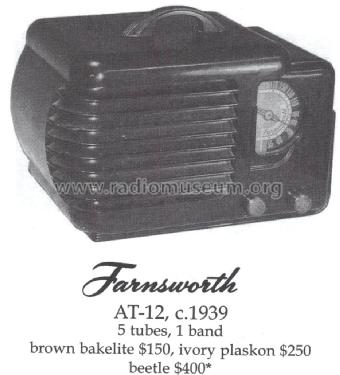 AT-12 Ch= C1-1; Farnsworth (ID = 1414548) Radio