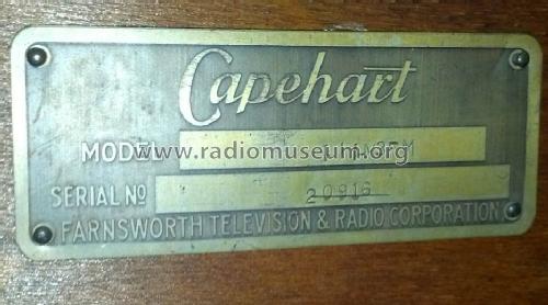 Capehart 111M3FM Early Georgian ; Farnsworth (ID = 1314904) Radio