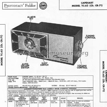 TC-62 Ch= CR-71; Farnsworth (ID = 1629720) Radio