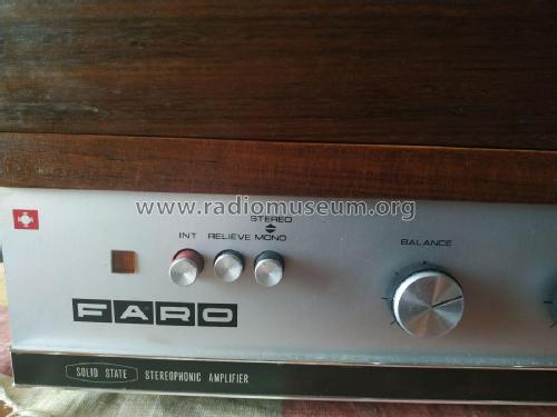 Solid State Stereophonic Amplifier 910; Faro Espanola, S.A.; (ID = 2759321) Ampl/Mixer