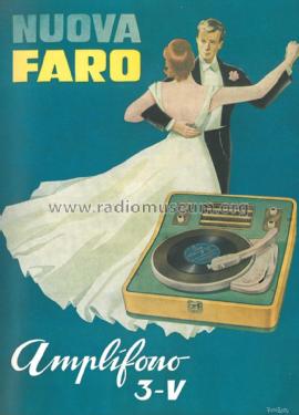 Amplifono R3V; Faro Nuova Faro; (ID = 3108993) Sonido-V